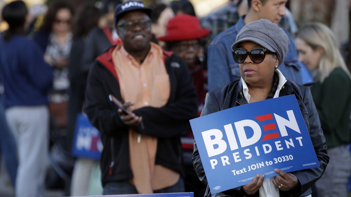 Black voters power Biden’s Super Tuesday success