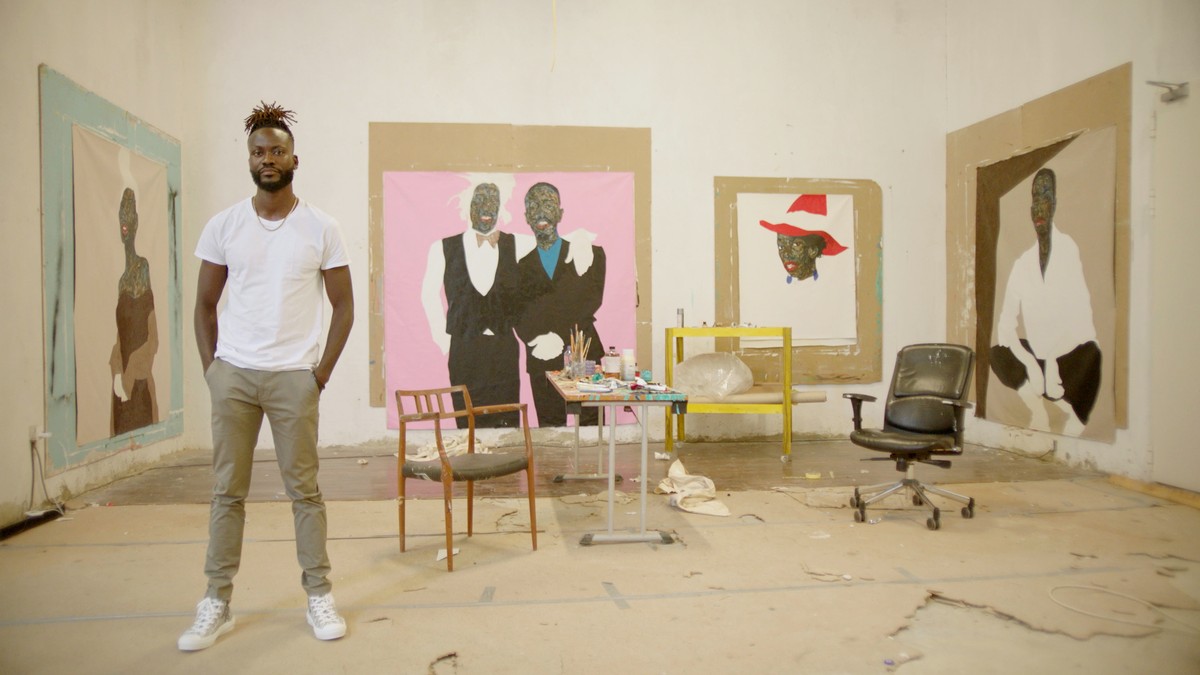 Amoako Boafo is nuancing how Black men are represented in painting